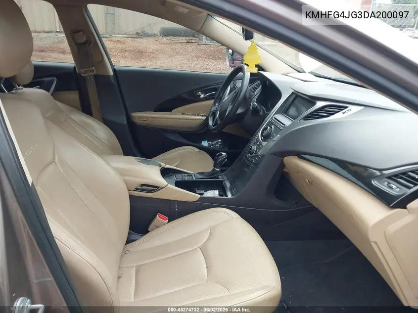 2013 Hyundai Azera VIN: KMHFG4JG3DA200097 Lot: 45274732