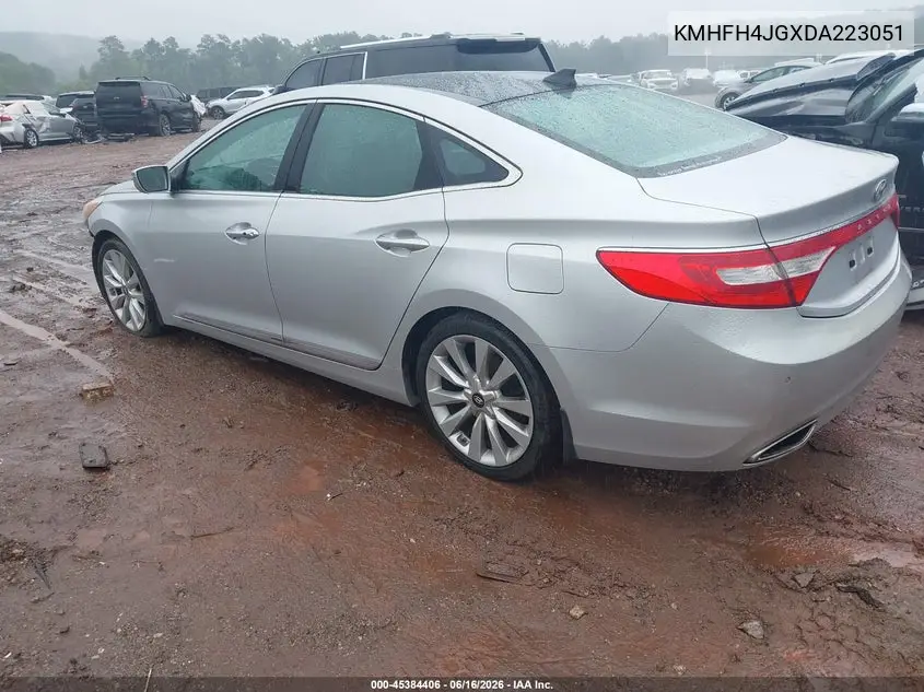 2013 Hyundai Azera VIN: KMHFH4JGXDA223051 Lot: 45384406