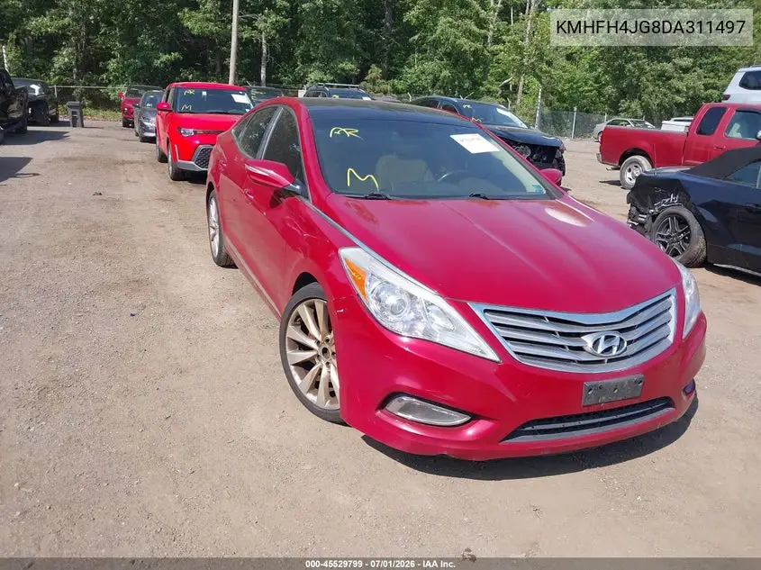 2013 Hyundai Azera VIN: KMHFH4JG8DA311497 Lot: 45529799