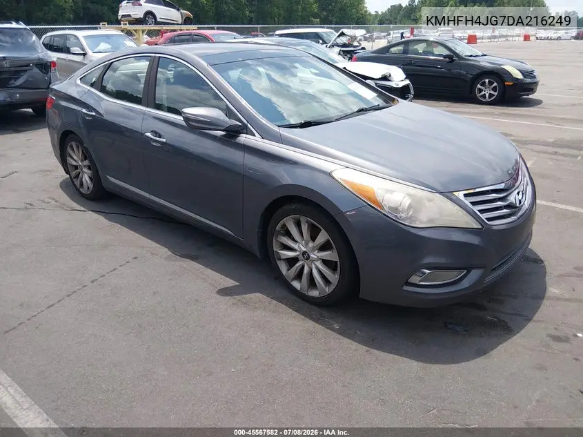 2013 Hyundai Azera VIN: KMHFH4JG7DA216249 Lot: 45567582