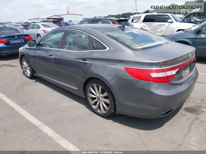 2013 Hyundai Azera VIN: KMHFH4JG7DA216249 Lot: 45567582
