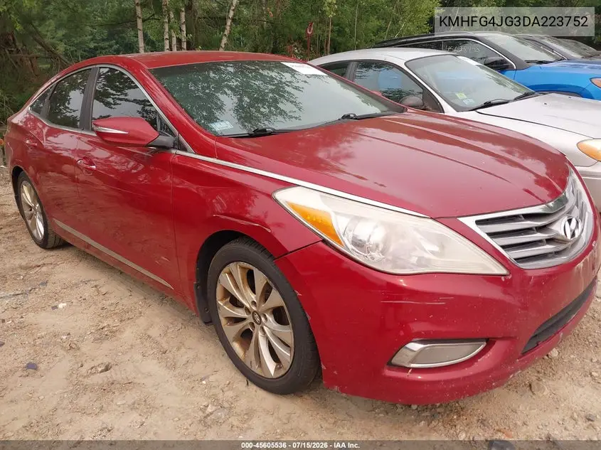 2013 Hyundai Azera VIN: KMHFG4JG3DA223752 Lot: 45605536