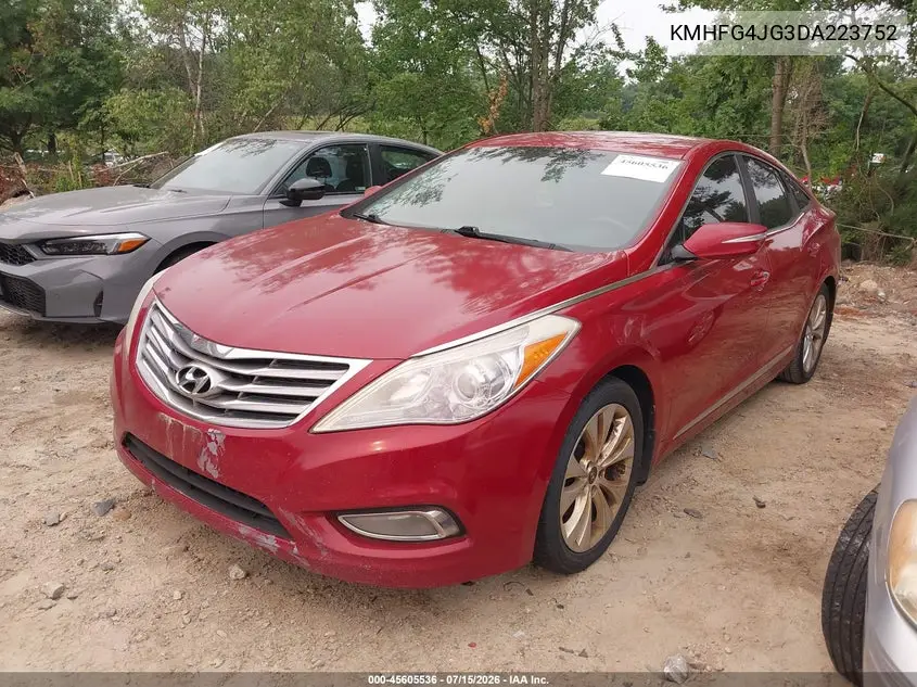 2013 Hyundai Azera VIN: KMHFG4JG3DA223752 Lot: 45605536