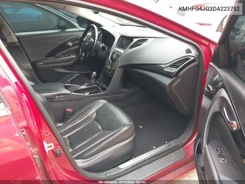 2013 Hyundai Azera VIN: KMHFG4JG3DA223752 Lot: 45605536