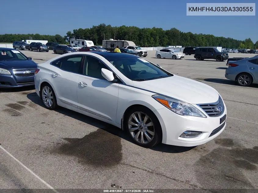 2013 Hyundai Azera VIN: KMHFH4JG3DA330555 Lot: 45612557