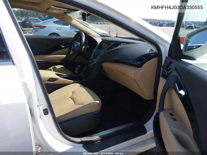 2013 Hyundai Azera VIN: KMHFH4JG3DA330555 Lot: 45612557