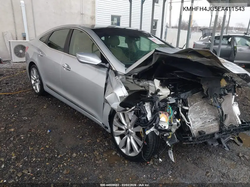 2014 Hyundai Azera Limited VIN: KMHFH4JG5EA411543 Lot: 44508582