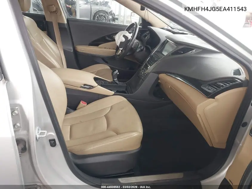 2014 Hyundai Azera Limited VIN: KMHFH4JG5EA411543 Lot: 44508582