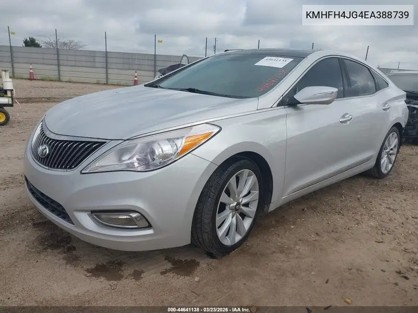 2014 Hyundai Azera Limited VIN: KMHFH4JG4EA388739 Lot: 44641138