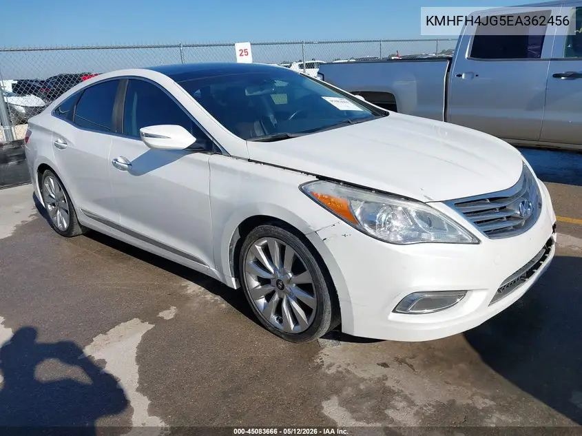 2014 Hyundai Azera Limited VIN: KMHFH4JG5EA362456 Lot: 45083666