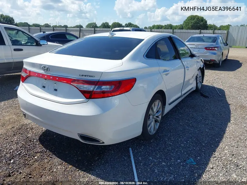 2014 Hyundai Azera Limited VIN: KMHFH4JG5EA396641 Lot: 45288904