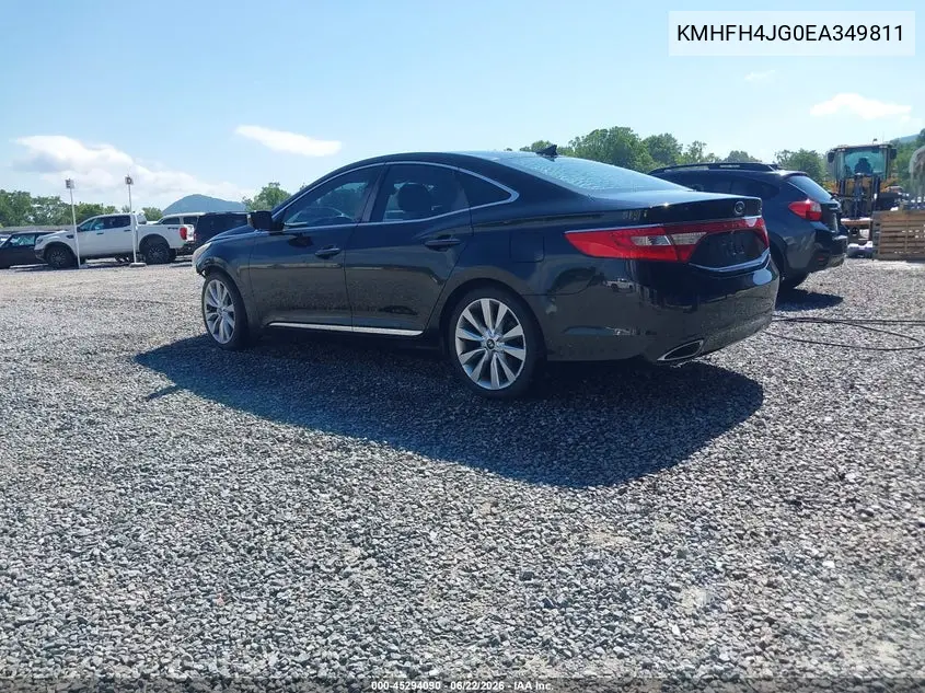 2014 Hyundai Azera Limited VIN: KMHFH4JG0EA349811 Lot: 45294090