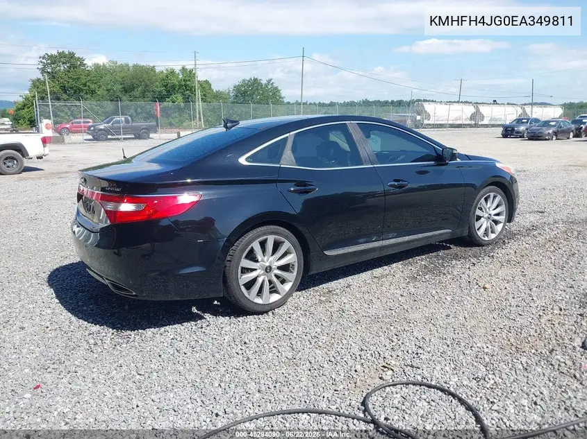 2014 Hyundai Azera Limited VIN: KMHFH4JG0EA349811 Lot: 45294090