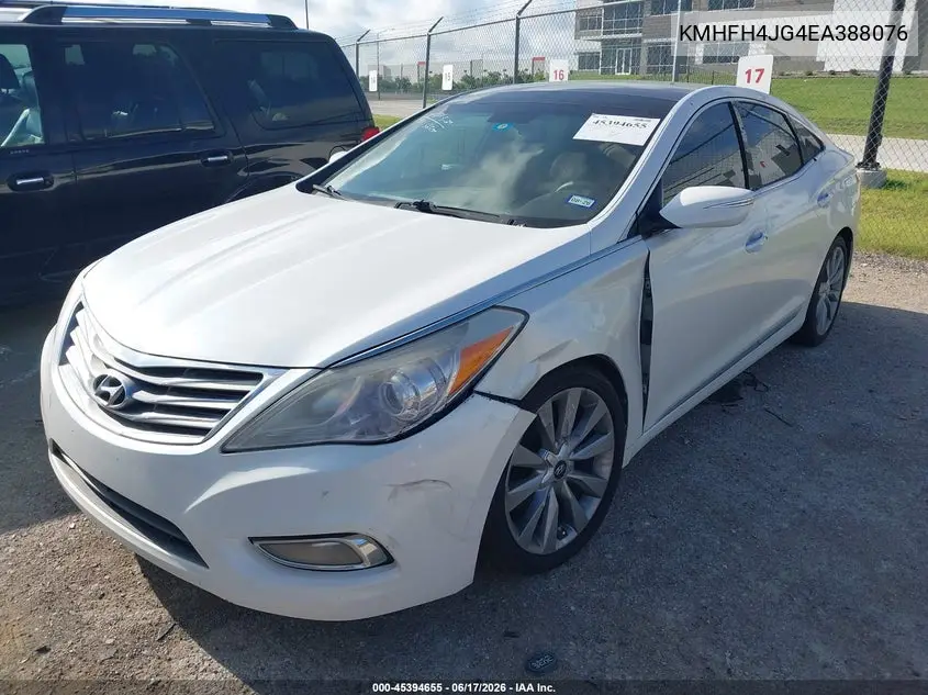 2014 Hyundai Azera Limited VIN: KMHFH4JG4EA388076 Lot: 45394655