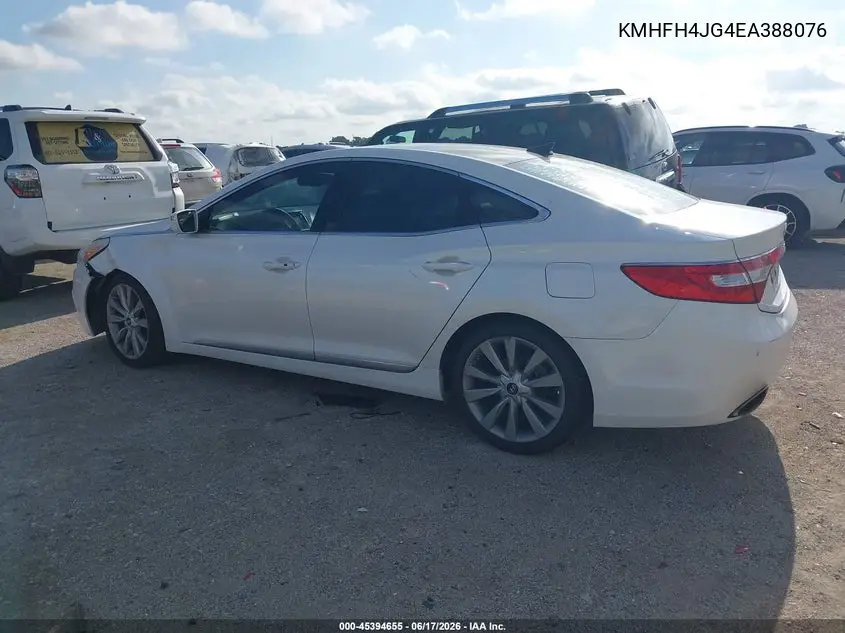 2014 Hyundai Azera Limited VIN: KMHFH4JG4EA388076 Lot: 45394655