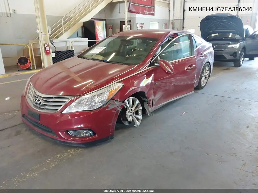 2014 Hyundai Azera Limited VIN: KMHFH4JG7EA386046 Lot: 45397739