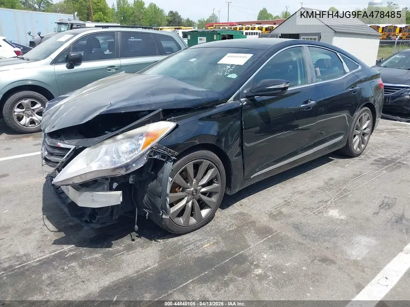 2015 Hyundai Azera Limited VIN: KMHFH4JG9FA478485 Lot: 44840105