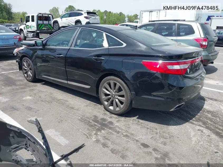 2015 Hyundai Azera Limited VIN: KMHFH4JG9FA478485 Lot: 44840105