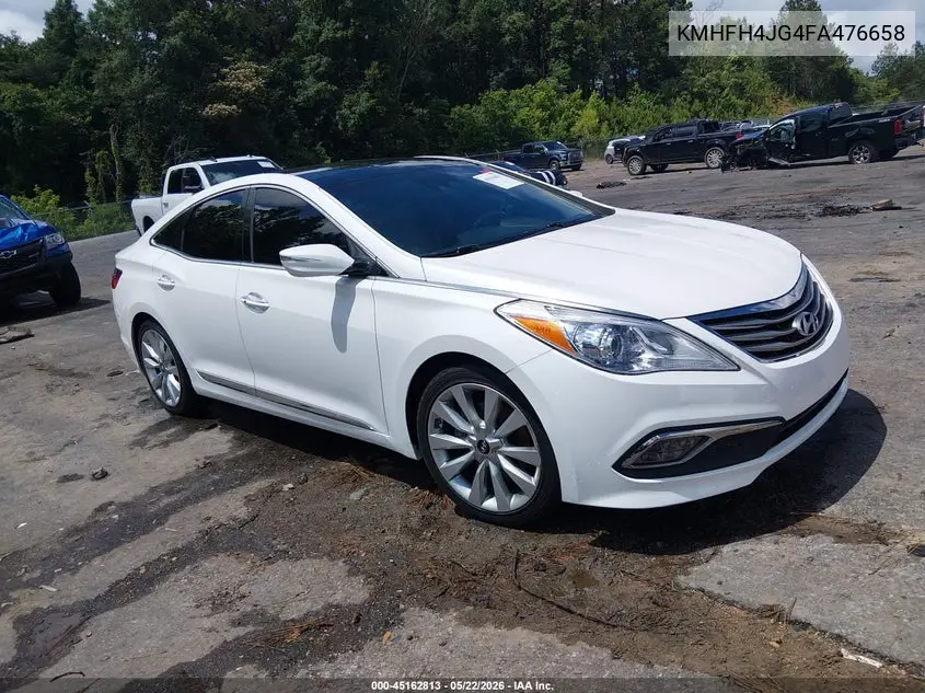 2015 Hyundai Azera Limited VIN: KMHFH4JG4FA476658 Lot: 45162813
