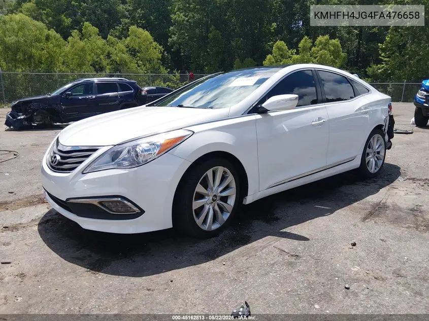 2015 Hyundai Azera Limited VIN: KMHFH4JG4FA476658 Lot: 45162813
