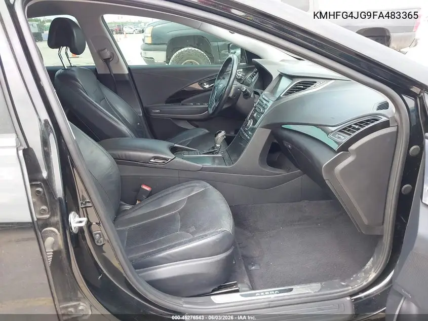 2015 Hyundai Azera VIN: KMHFG4JG9FA483365 Lot: 45276543