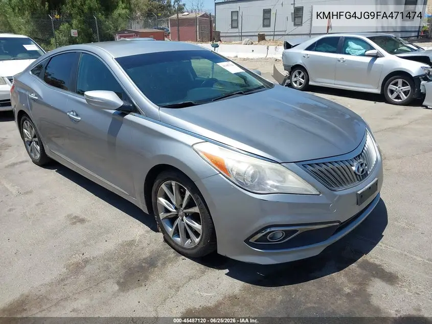 2015 Hyundai Azera VIN: KMHFG4JG9FA471474 Lot: 45487120