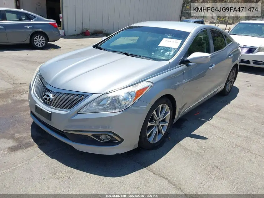 2015 Hyundai Azera VIN: KMHFG4JG9FA471474 Lot: 45487120