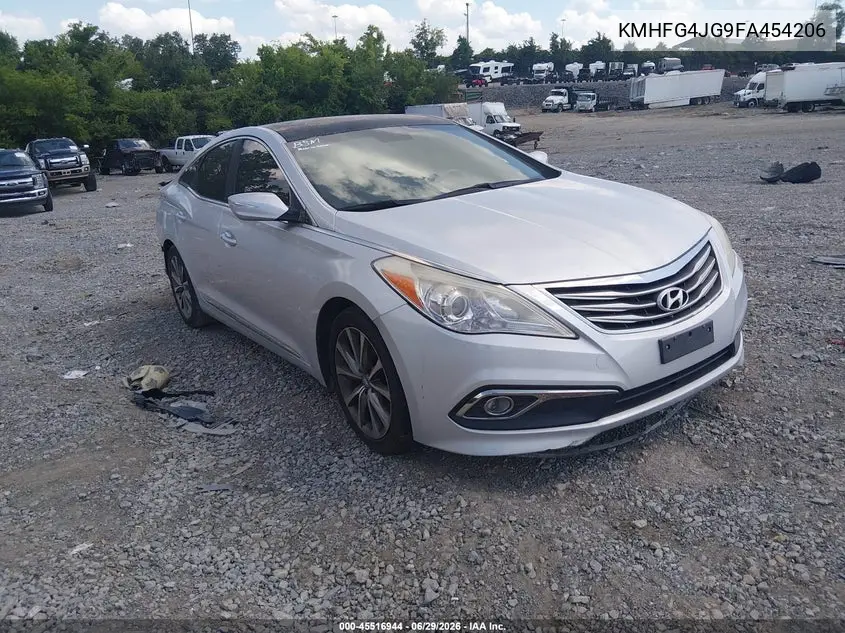 2015 Hyundai Azera VIN: KMHFG4JG9FA454206 Lot: 45516944