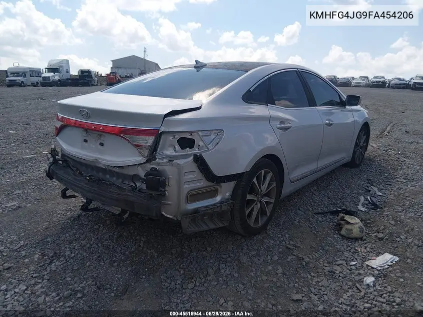 2015 Hyundai Azera VIN: KMHFG4JG9FA454206 Lot: 45516944
