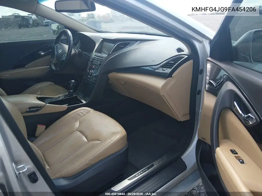 2015 Hyundai Azera VIN: KMHFG4JG9FA454206 Lot: 45516944