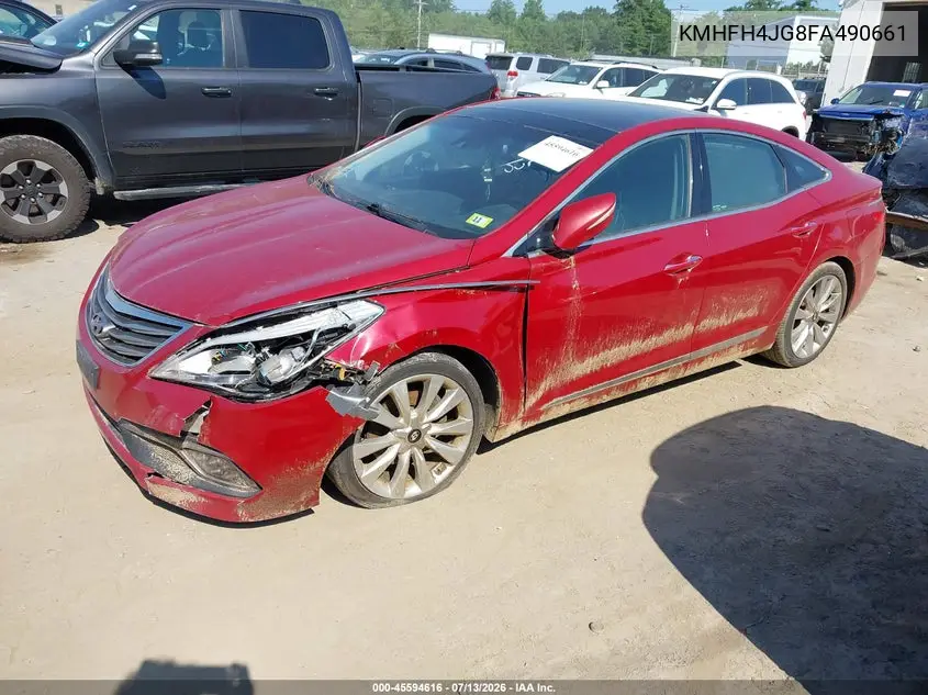 2015 Hyundai Azera Limited VIN: KMHFH4JG8FA490661 Lot: 45594616