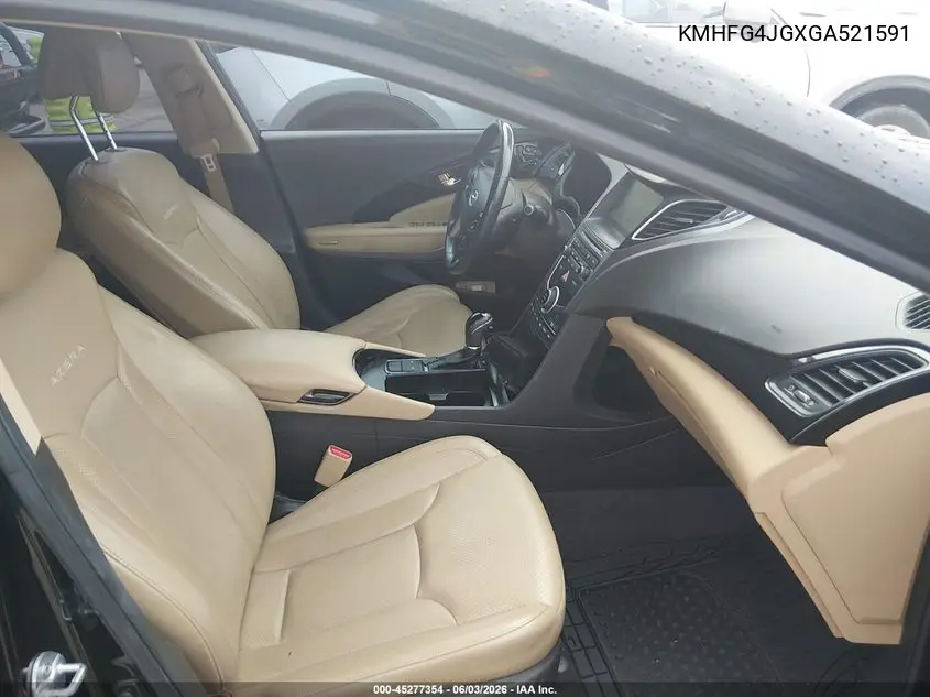 2016 Hyundai Azera VIN: KMHFG4JGXGA521591 Lot: 45277354