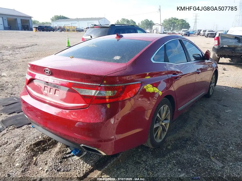 2016 Hyundai Azera VIN: KMHFG4JG8GA507785 Lot: 45564000