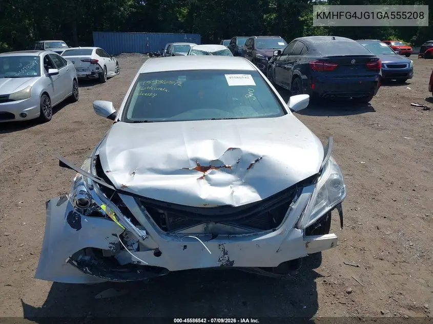 2016 Hyundai Azera VIN: KMHFG4JG1GA555208 Lot: 45586542