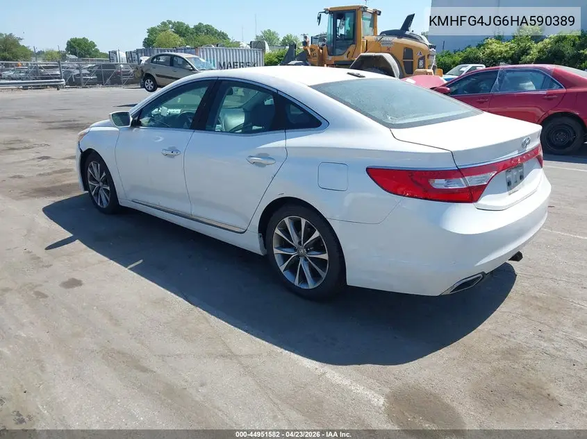 2017 Hyundai Azera VIN: KMHFG4JG6HA590389 Lot: 44951582