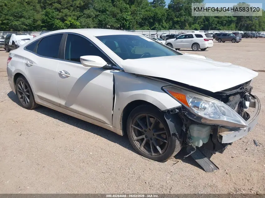 2017 Hyundai Azera VIN: KMHFG4JG4HA583120 Lot: 45264446