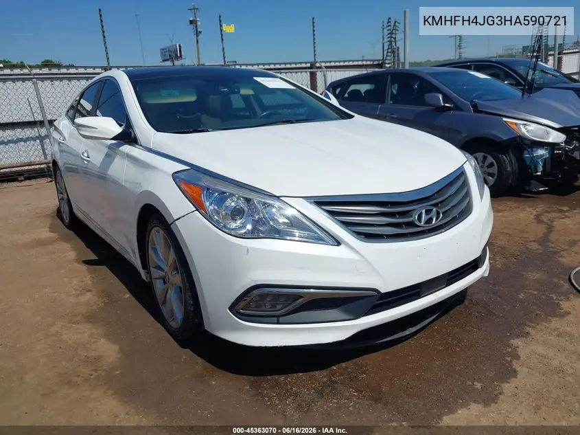 2017 Hyundai Azera Limited VIN: KMHFH4JG3HA590721 Lot: 45363070