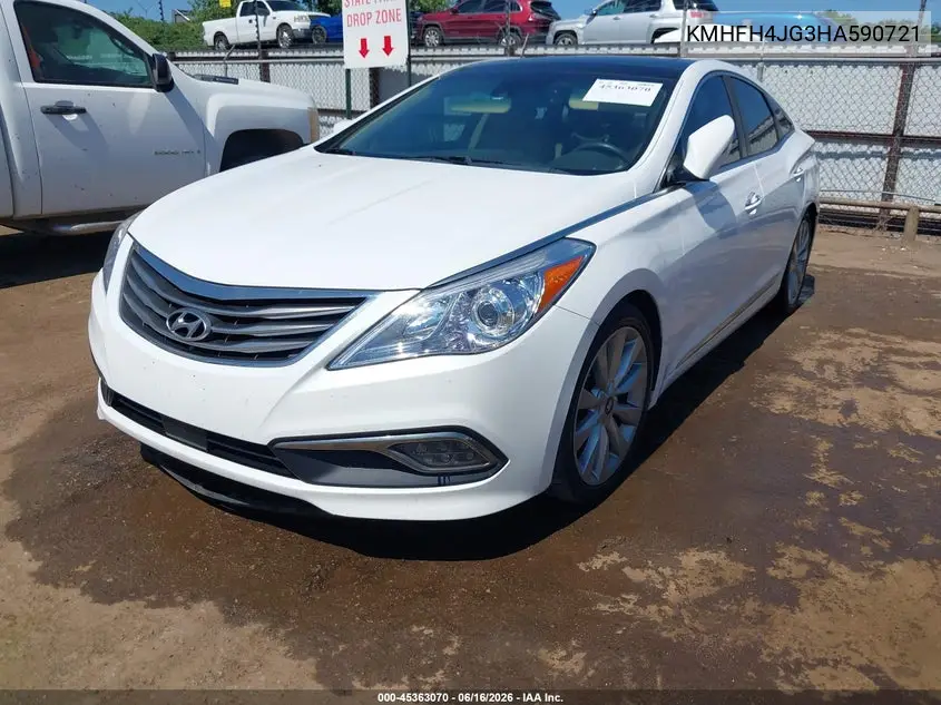 2017 Hyundai Azera Limited VIN: KMHFH4JG3HA590721 Lot: 45363070
