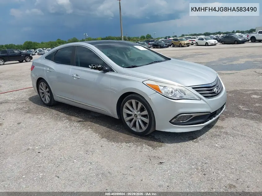 2017 Hyundai Azera Limited VIN: KMHFH4JG8HA583490 Lot: 45399504