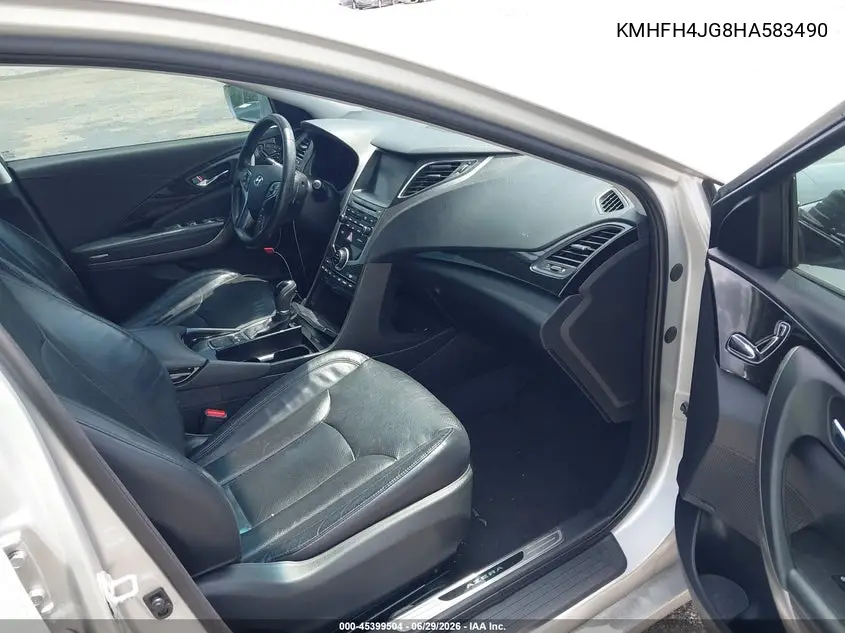 2017 Hyundai Azera Limited VIN: KMHFH4JG8HA583490 Lot: 45399504