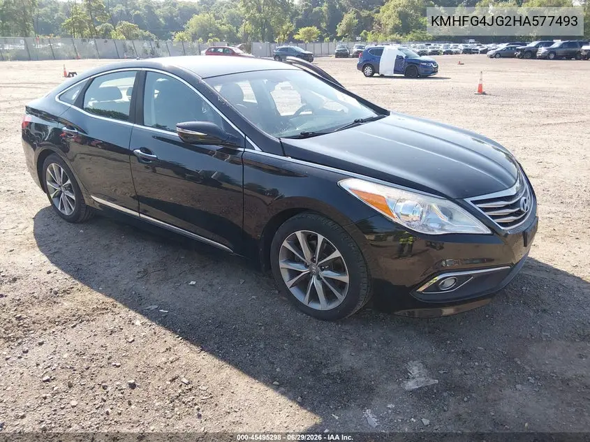 2017 Hyundai Azera VIN: KMHFG4JG2HA577493 Lot: 45495298
