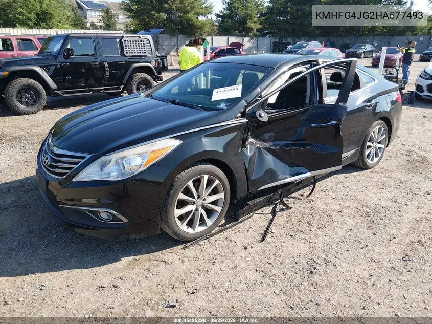 2017 Hyundai Azera VIN: KMHFG4JG2HA577493 Lot: 45495298