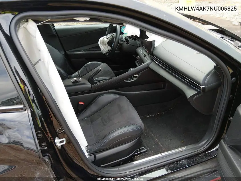 2022 Hyundai Elantra N VIN: KMHLW4AK7NU005825 Lot: 45180511