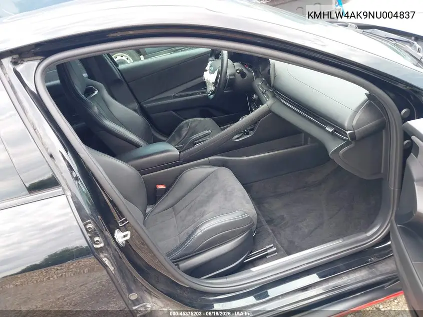 2022 Hyundai Elantra N VIN: KMHLW4AK9NU004837 Lot: 45375203