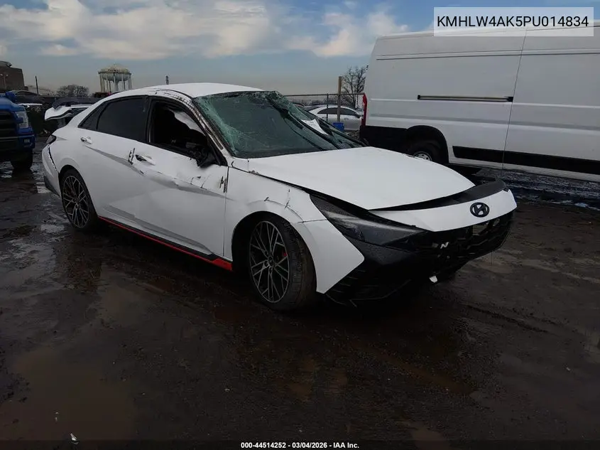 2023 Hyundai Elantra N VIN: KMHLW4AK5PU014834 Lot: 44514252