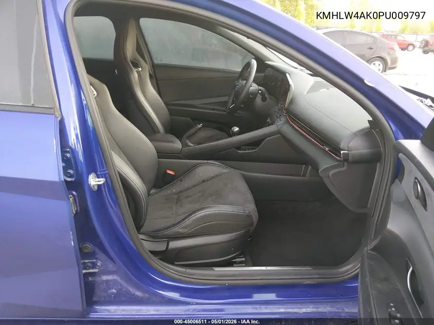2023 Hyundai Elantra N VIN: KMHLW4AK0PU009797 Lot: 45006511