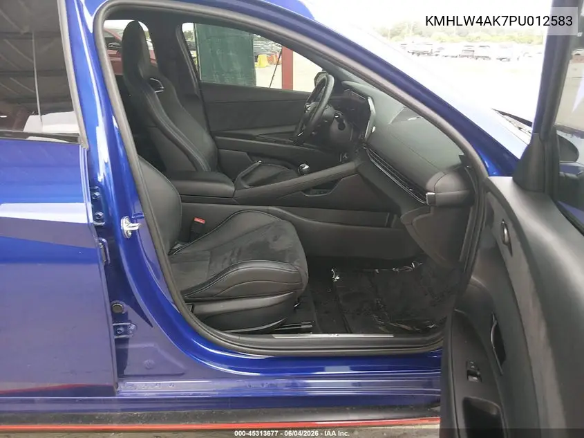 2023 Hyundai Elantra N VIN: KMHLW4AK7PU012583 Lot: 45313677