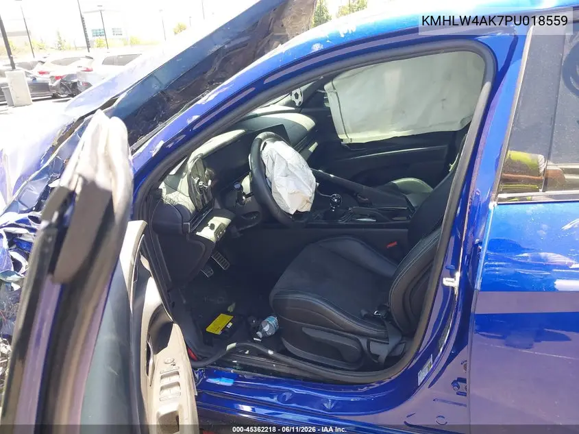 2023 Hyundai Elantra N VIN: KMHLW4AK7PU018559 Lot: 45362218