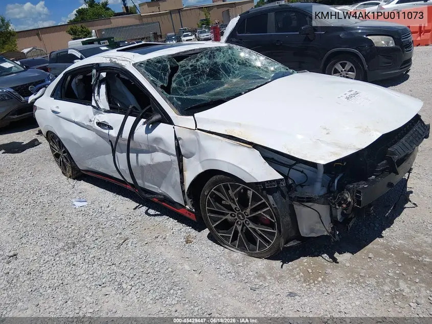 2023 Hyundai Elantra N VIN: KMHLW4AK1PU011073 Lot: 45429447