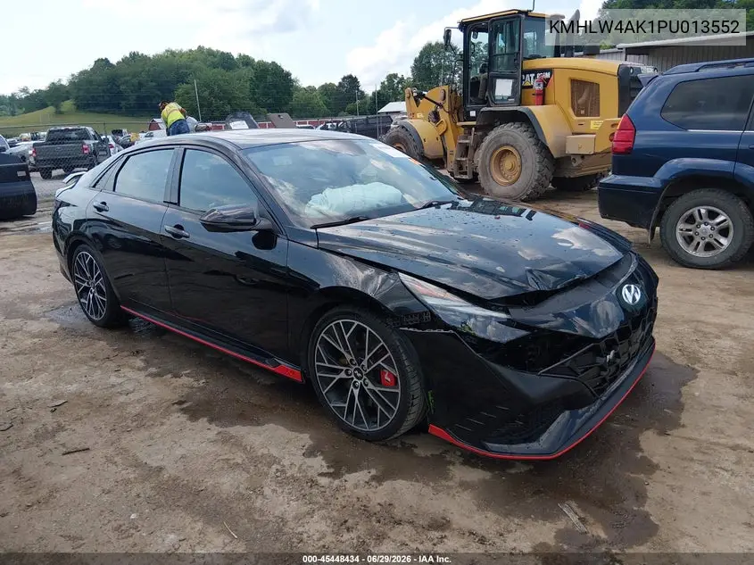 2023 Hyundai Elantra N VIN: KMHLW4AK1PU013552 Lot: 45448434